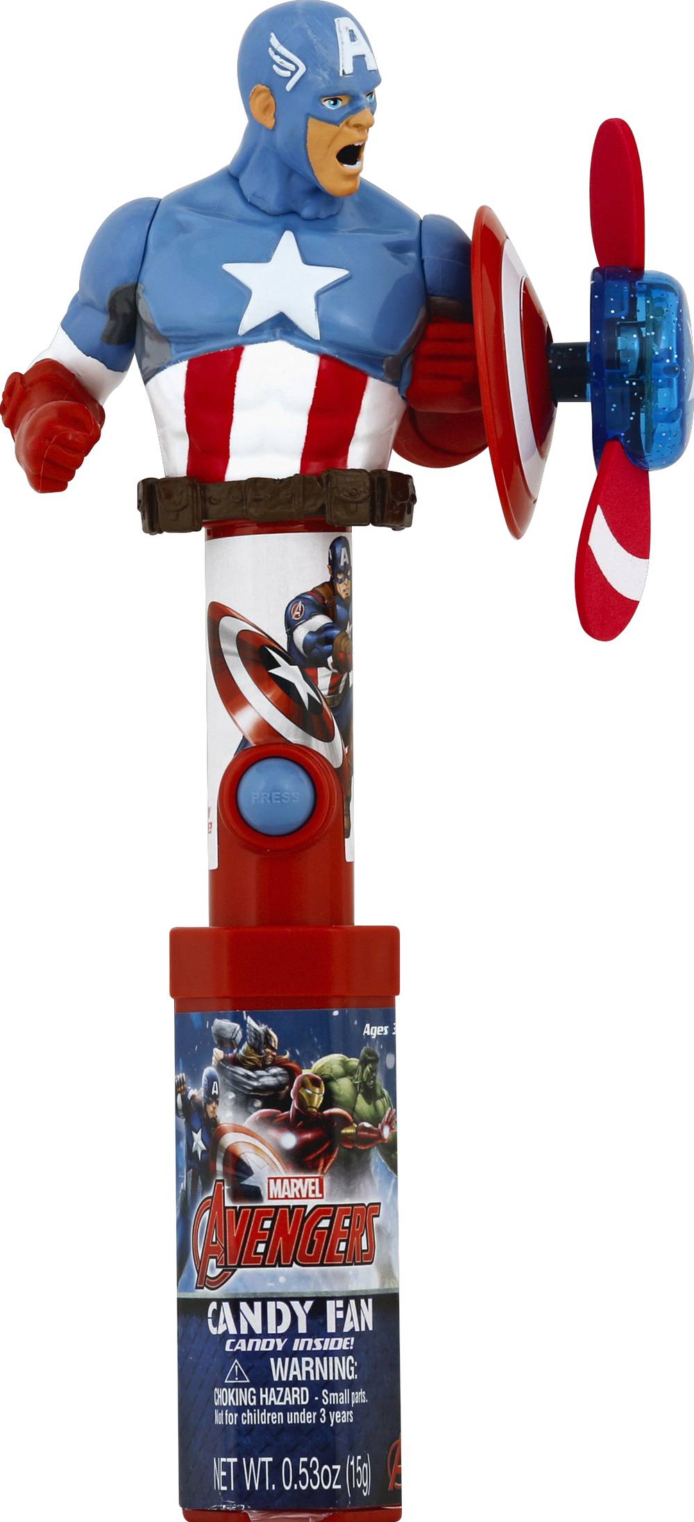 Marvel Avengers Candy Fan (0.6 oz)
