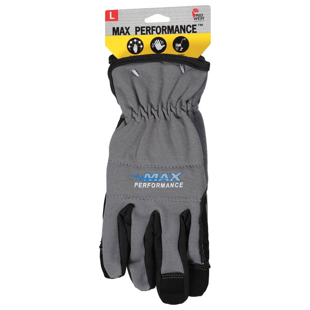 Midwest Max Performance Gloves, L