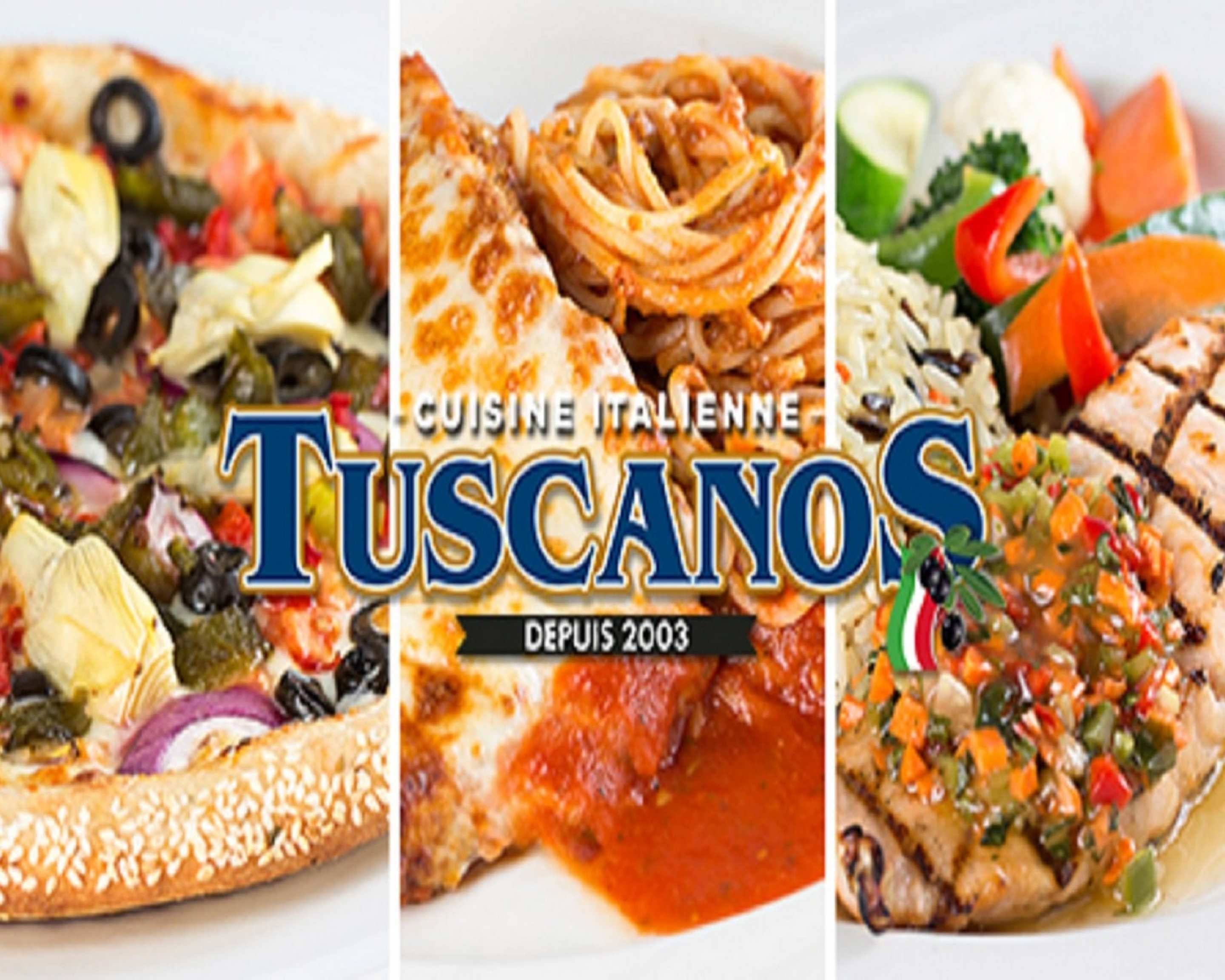 Order Tuscanos Restaurant Delivery【Menu & Prices】 Quebec Uber Eats