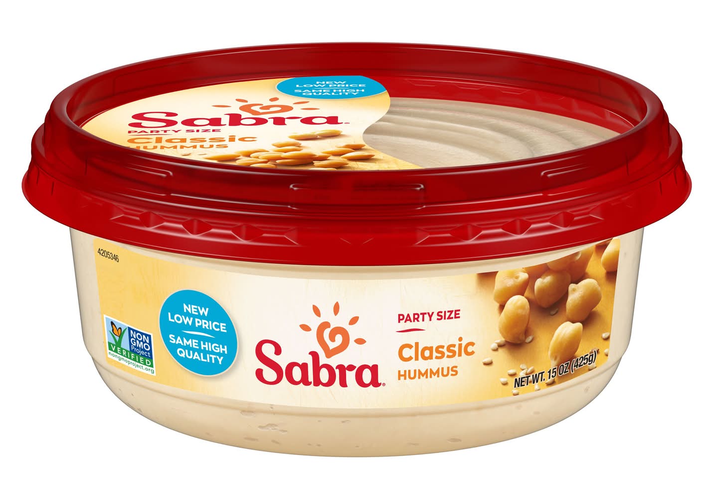 Sabra Classic Hummus Party Size (15 oz)