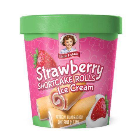 Little Debbie Strawberry Shortcake Rolls Ice Cream 11.04oz