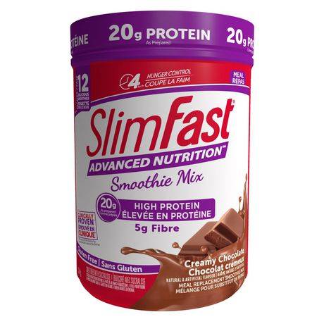 Slim-Fast Advanced Nutrition Smoothie Creamy Chocolate Mix (312 g)