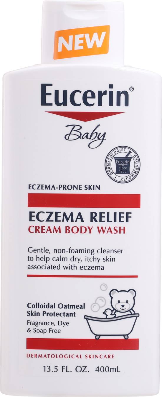 Eucerin Baby Eczema Relief Cream Body Wash (13.5 fl oz)