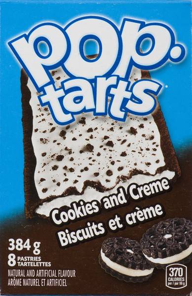 Pop-Tarts Cookies and Creme Pastries (384 g)