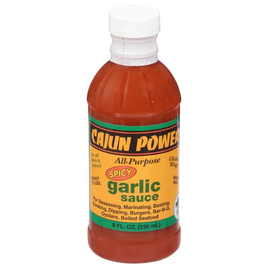 Cajun Power All Purpose Spicy Garlic Sauce