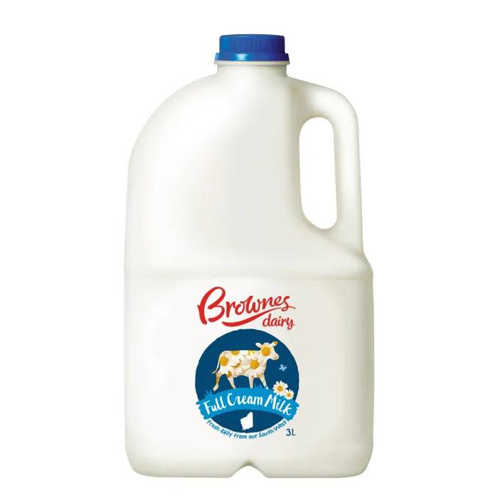 Brownes Milk Full Cream 3L