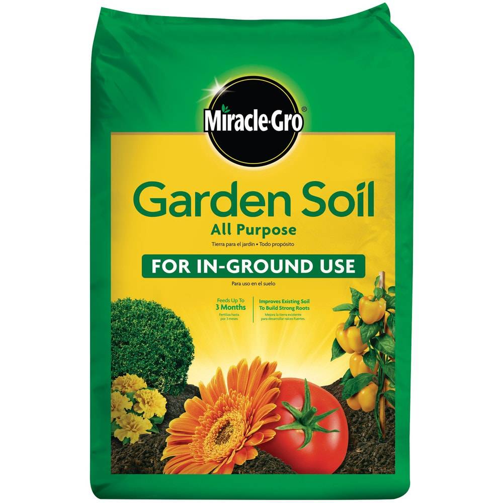 Miracle-Gro In-Ground Use 0.75-cu ft All-purpose Garden Soil | 75030430