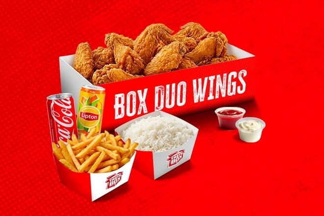 Box 8 Wings