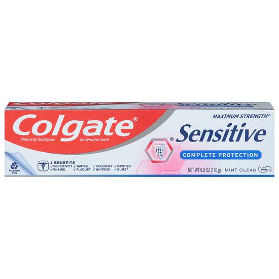 Colgate Sensitive Toothpaste Complete Protection (6 oz)