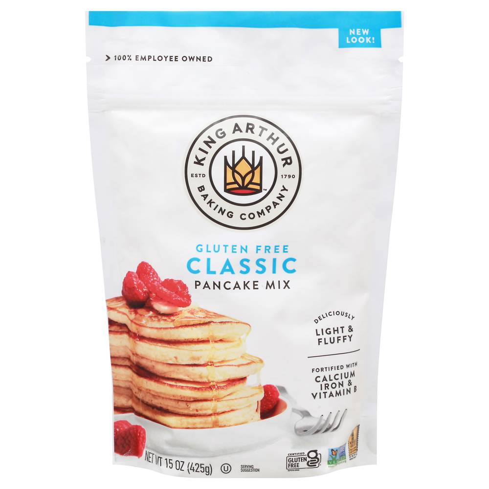 King Arthur Baking Gluten Free Classic Pancake Mix (15 oz)