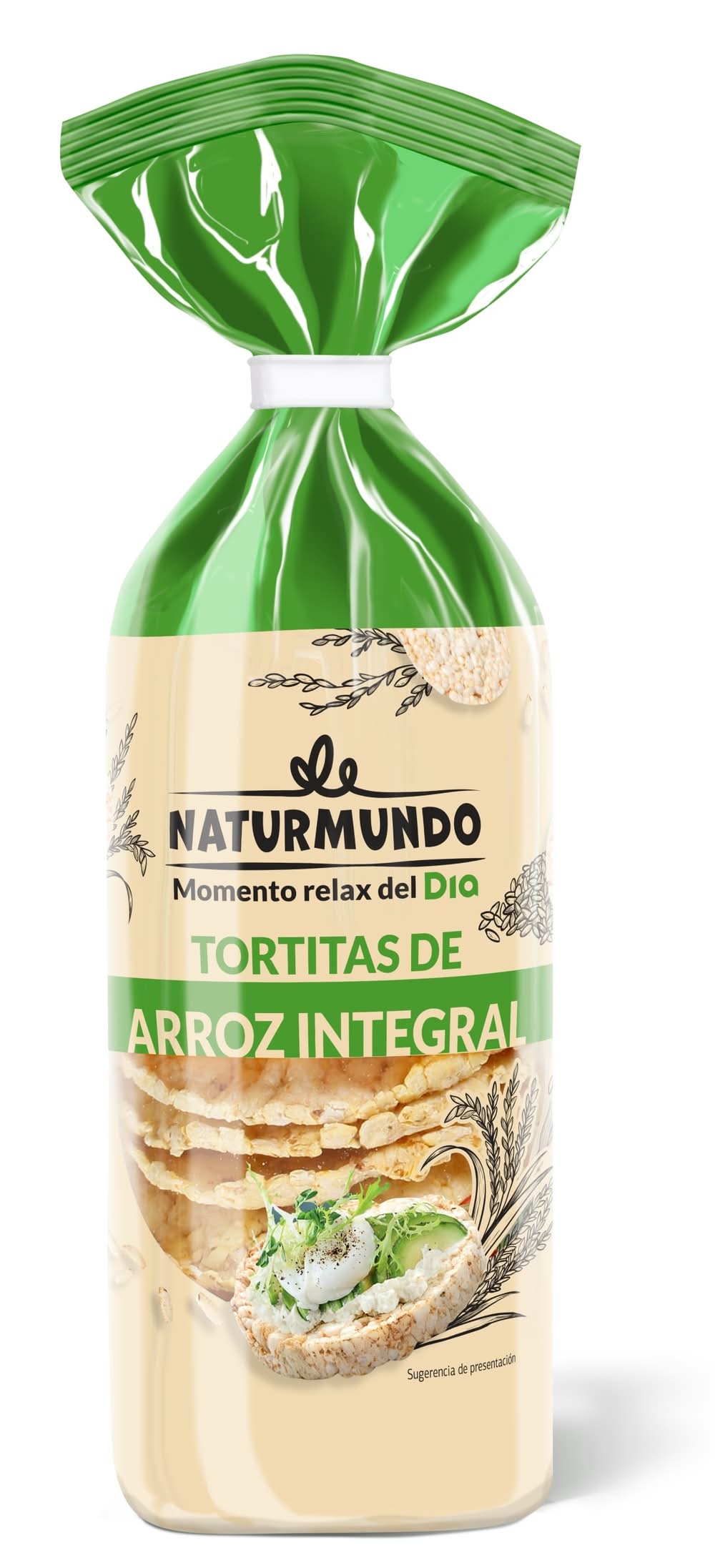Tortitas De Arroz Integral Naturmundo De Dia Bolsa 130 G