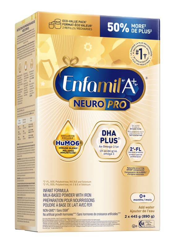 Enfamil a+ neuropro préparation pour nourrissons - neuropro infant formula (2 pièces) (0+ mois)