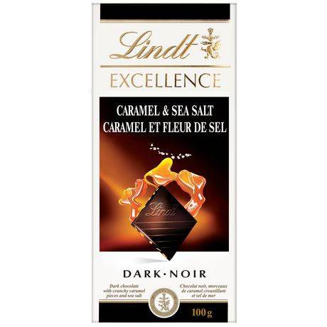 Lindt Excellence Caramel & Sea Salt (100 g)