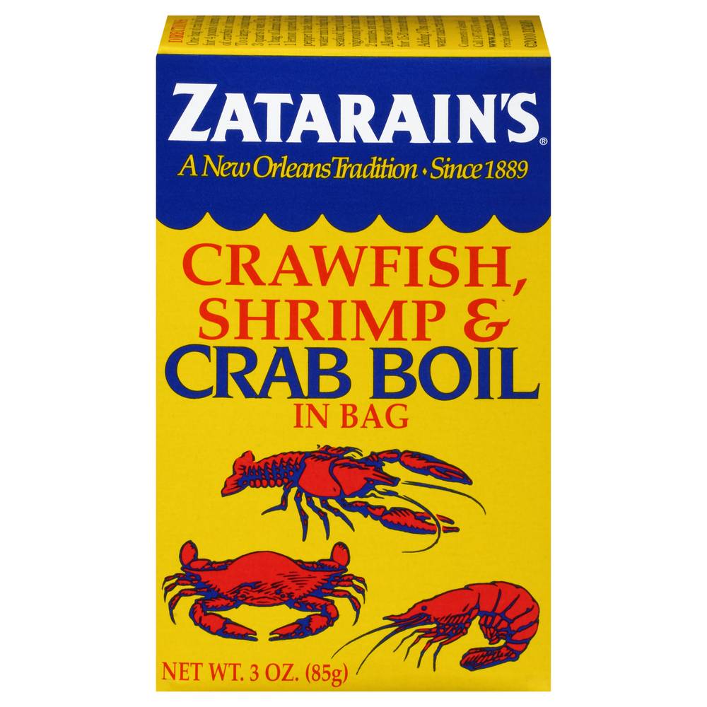 Zatarain's Crawfish Shrimp & Crab Boil in Bag (3 oz)