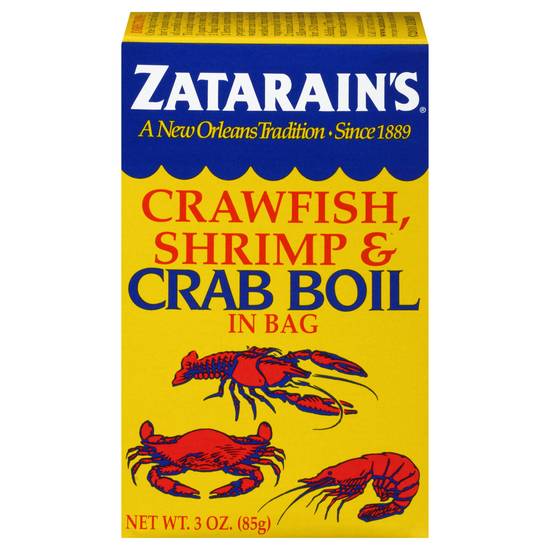Zatarain's Crawfish Shrimp & Crab Boil in Bag