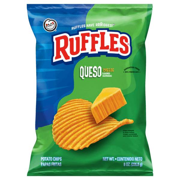 Ruffles Queso Cheese 8oz