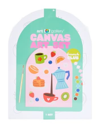 Art 101® Gallery® Canvas Art Set 9in x 12in Brunch Club
