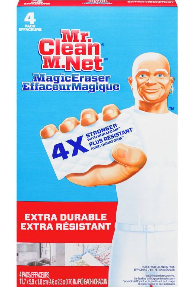 Mr. Clean Extra Power Magic Eraser (4 ct)
