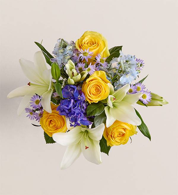Bright Blue Skies Bouquet Medium