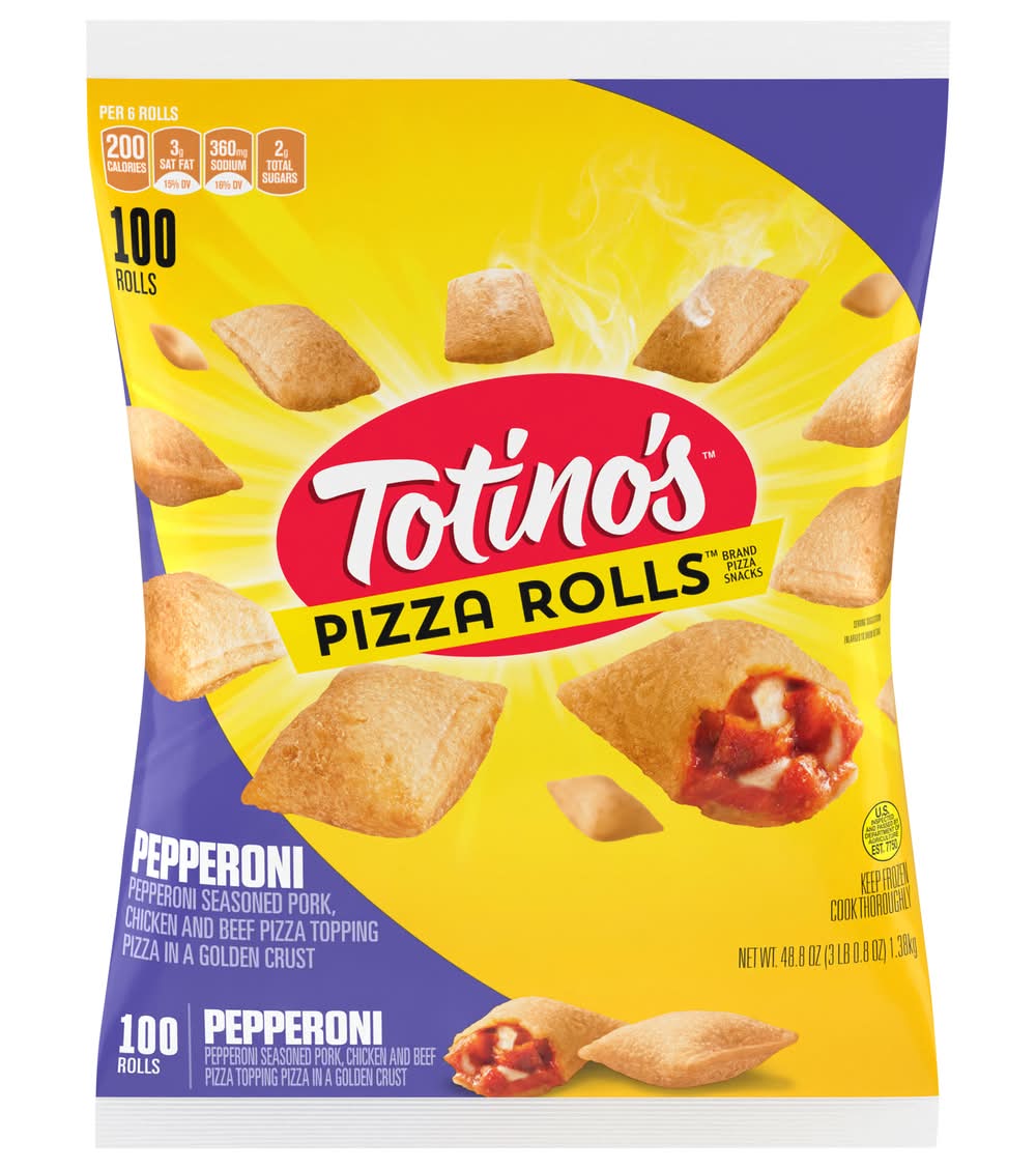 Totino's Pizza Rolls, Pepperoni (48.8 oz, 100 ct)