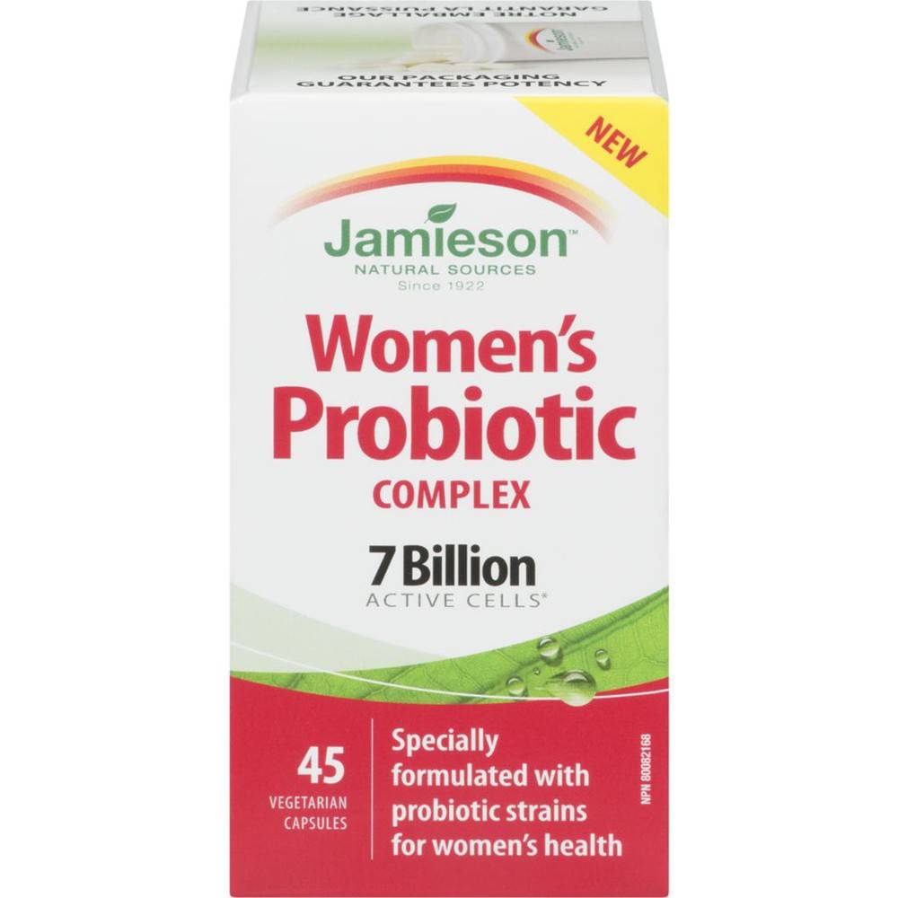 Jamieson Women's Probiotic Complex Vegetarian Capsules (45 ea)