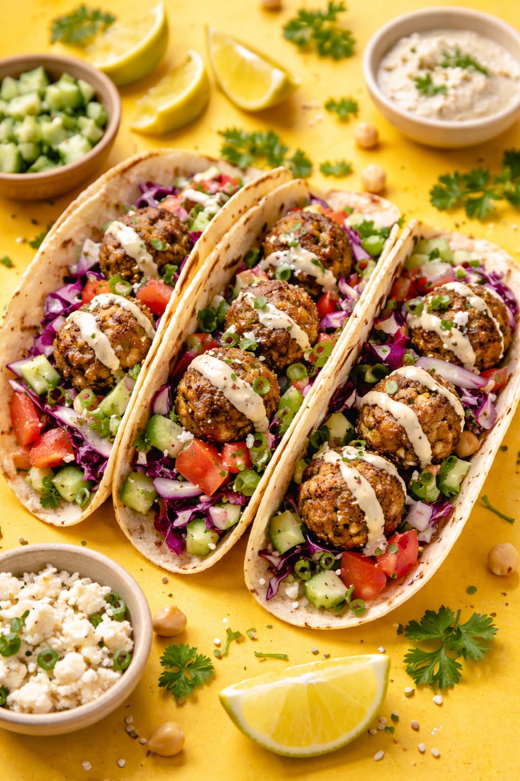 tacos falafel