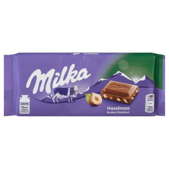 Milka chocolate hazelnut (100 g)
