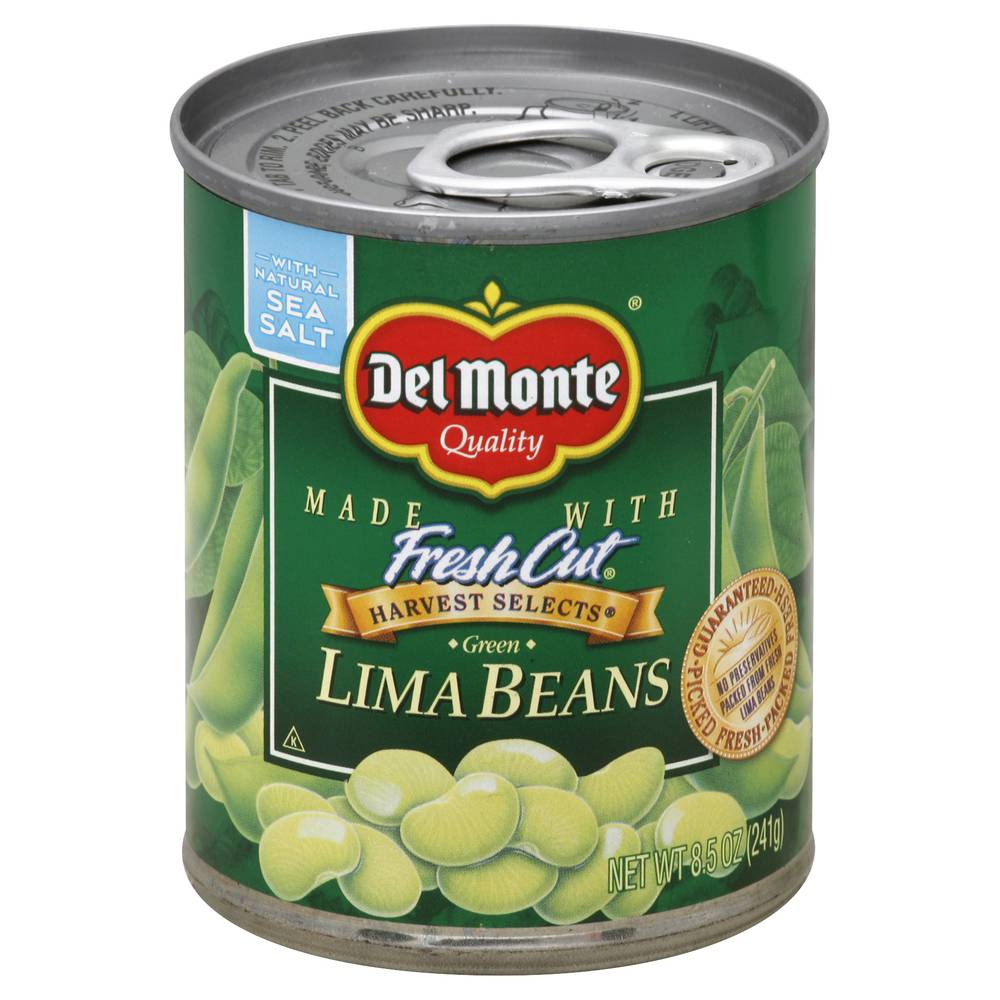 Del Monte Fresh Cut Green Lima Beans With Natural Sea Salt