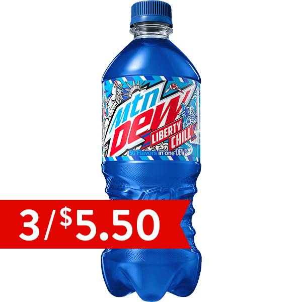 Mtn Dew Liberty Chill 20oz