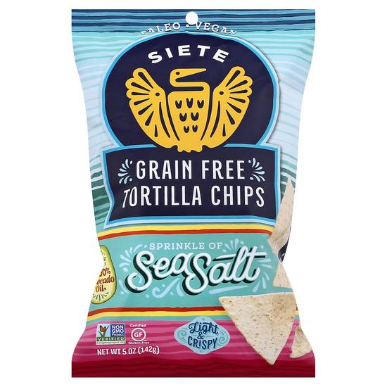 Siete Foods Sea Salt Tortilla Chips