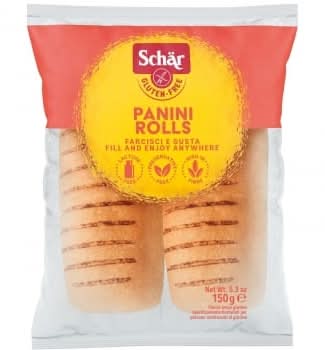 Panini rolls Schär sin gluten y sin lactosa 150 g.