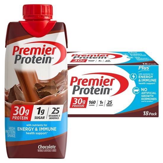 Premier Protein Chocolate Protein Shake (18 ct, 11 fl oz)