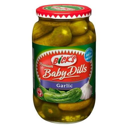Bick's Garlic Baby Dills Pickles (1 L)