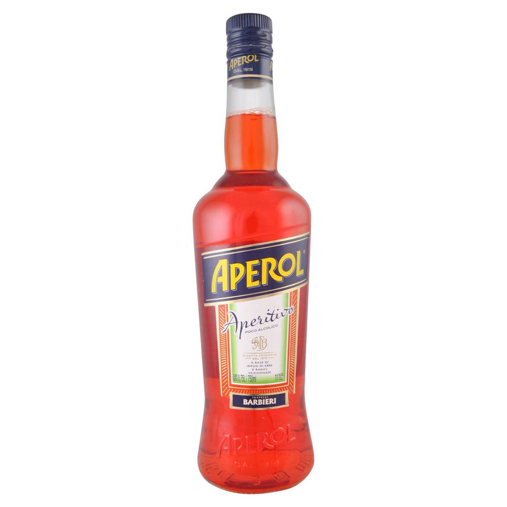 Aperol licor aperitivo de naranja y hierbas (750 ml)