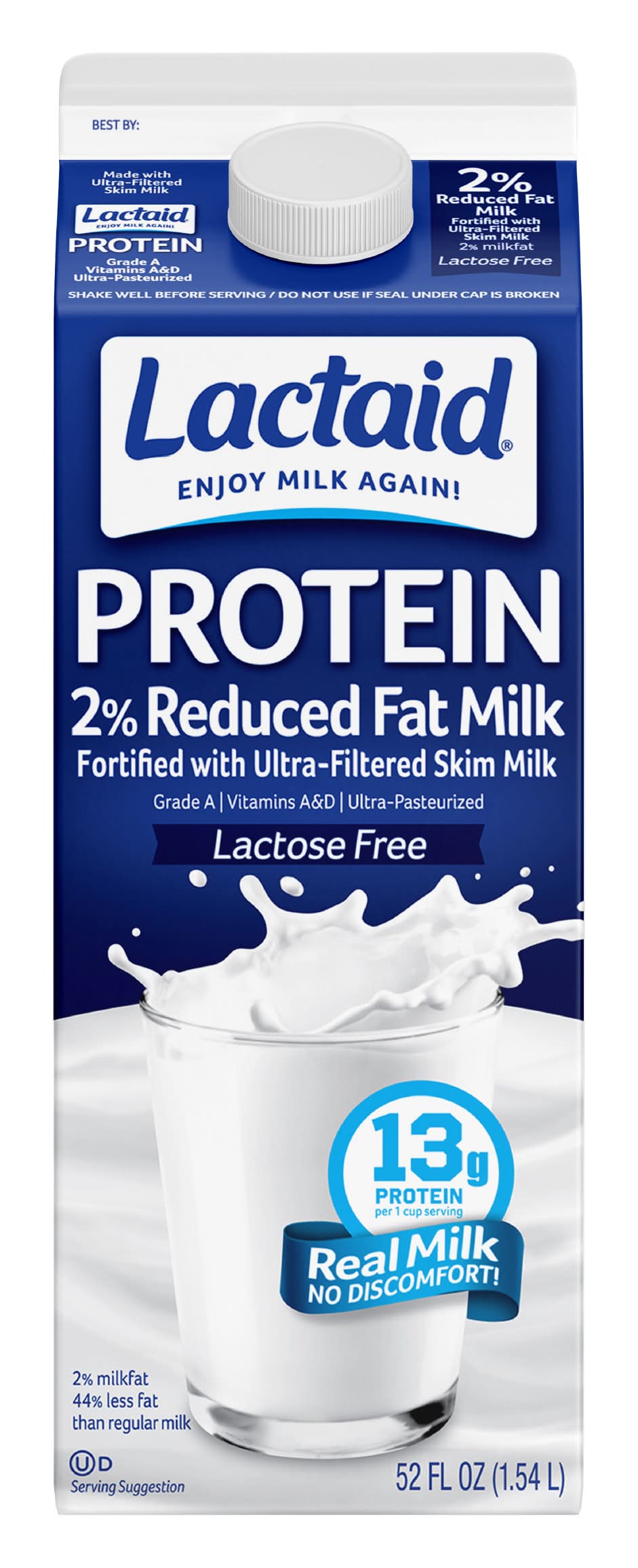 Lactaid 2% Reduced Fat Protein Milk (52 fl oz)