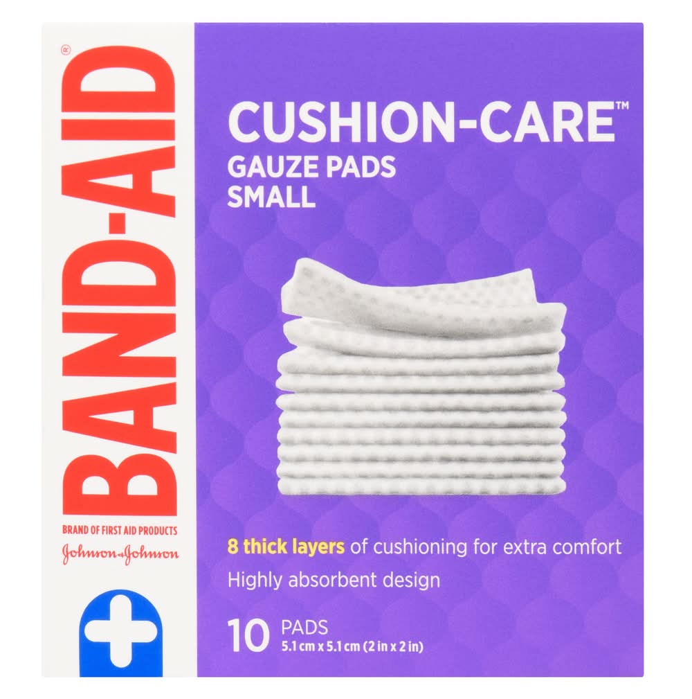 Band-Aid Gauze Pads, Small (50 g)