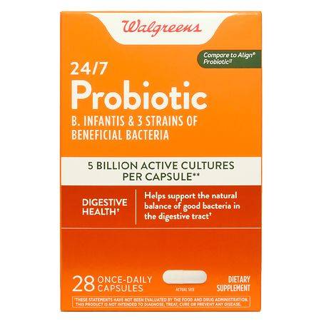 Walgreens 24/7 Daily Probiotic Capsules (28 ct)
