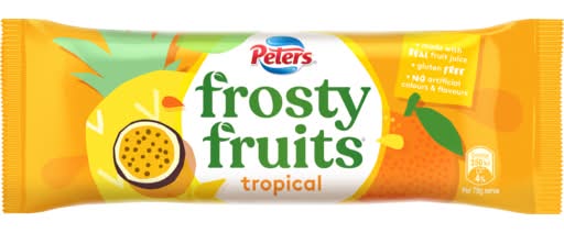 Peters Frosty Fruits Ice Cream, Tropical (75mL)