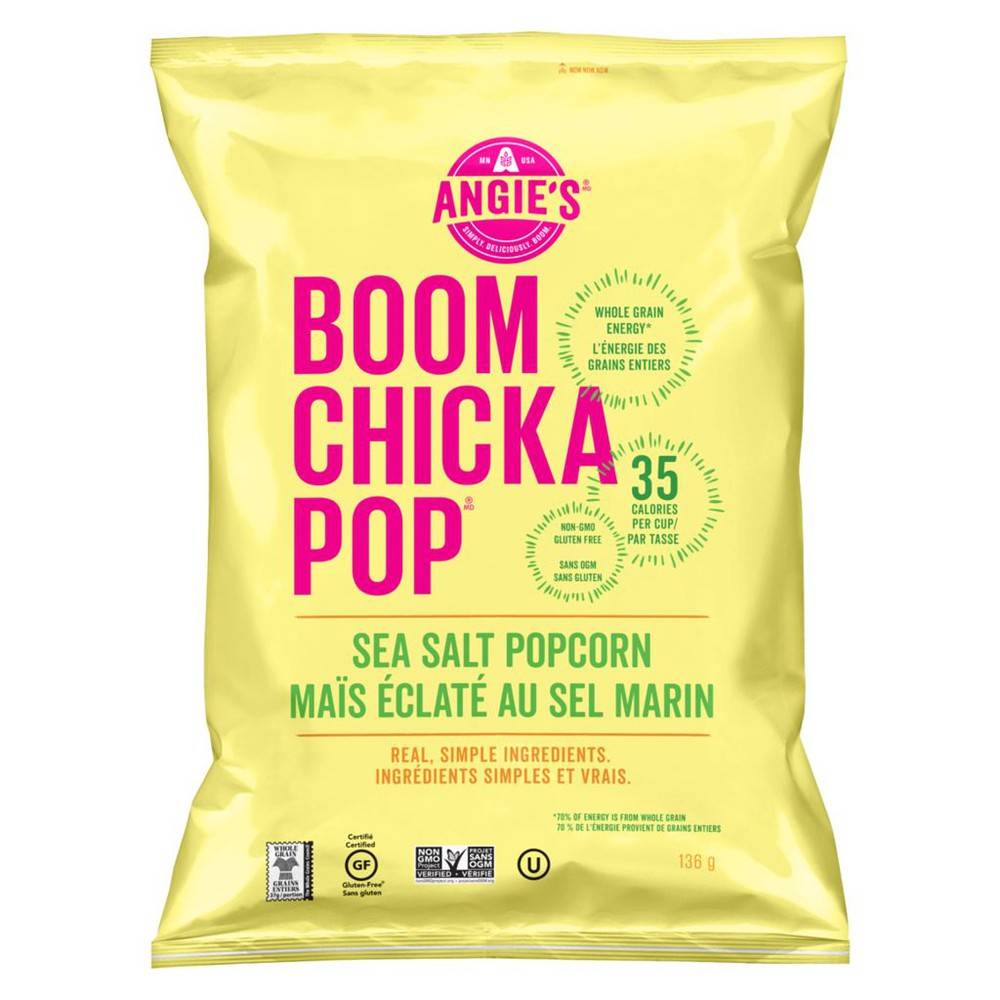 Angie's Boom Chicka Pop Sea Salt Popcorn (136 g)