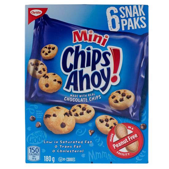 Mr Christie Christie Mini Chips Ahoy! Snack Pack 6Pk (6ct/180g)