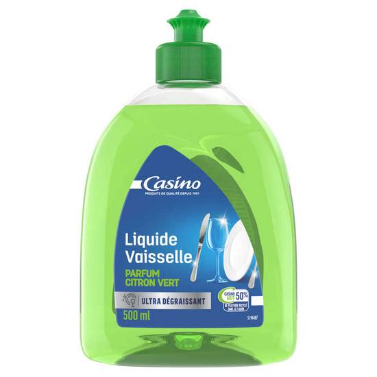 Casino Liquide vaisselle citron vert 500ml