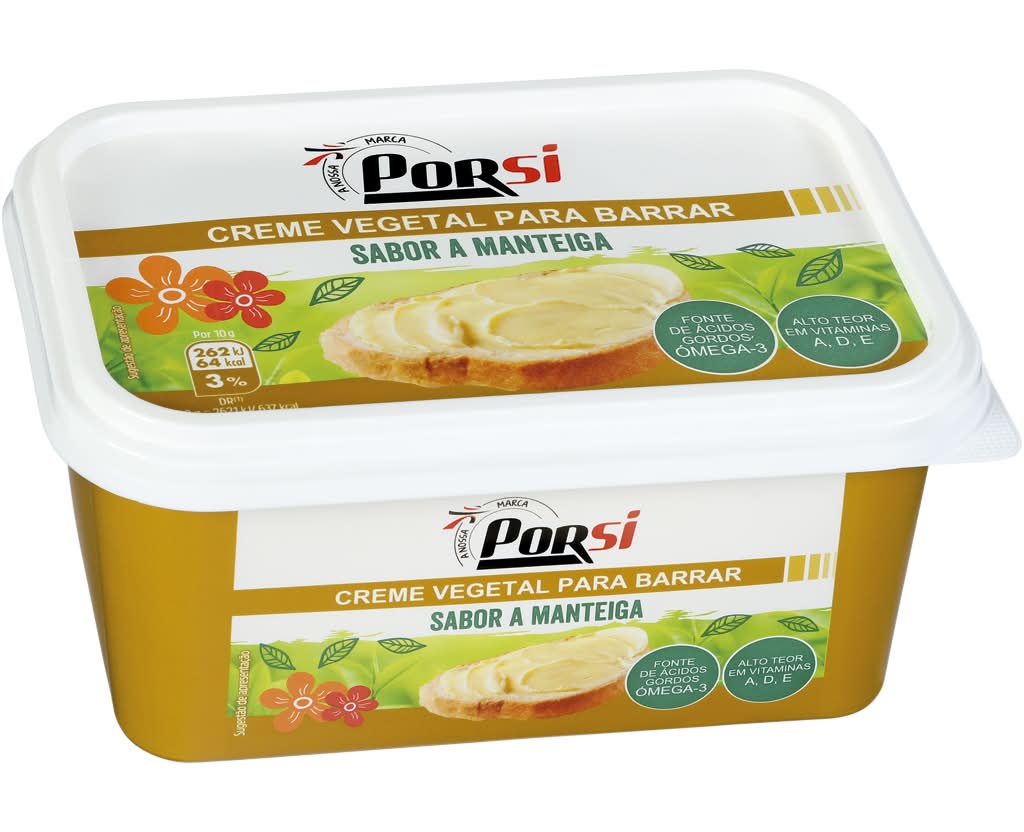 PorSi - Creme vegetal sabor manteiga