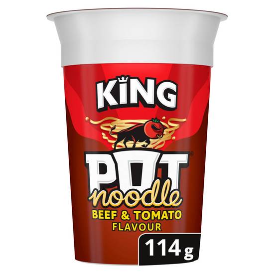 Pot Noodle King Beef & Tomato Flavour 114g
