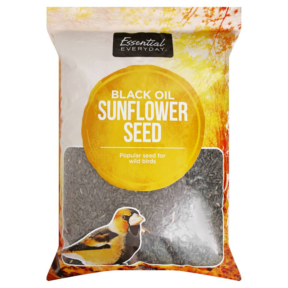 Essential Everyday Black Oil Sunflower Wild Bird Seed (10 lbs)