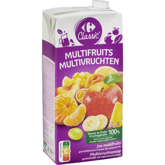 Carrefour Classic' - Jus (2 L) (multifruits)