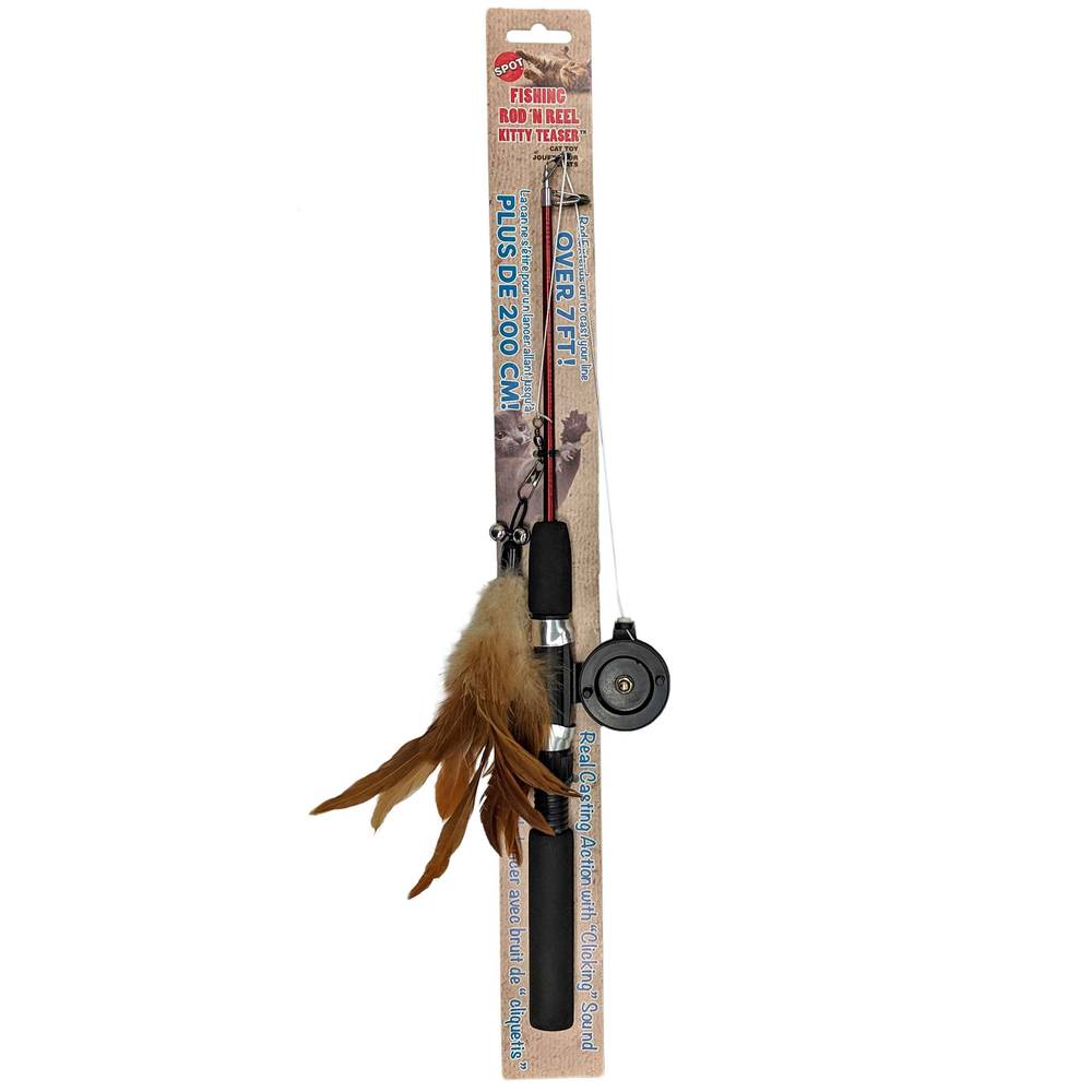 Ethical Cat Toy Fishing Rod N Reel