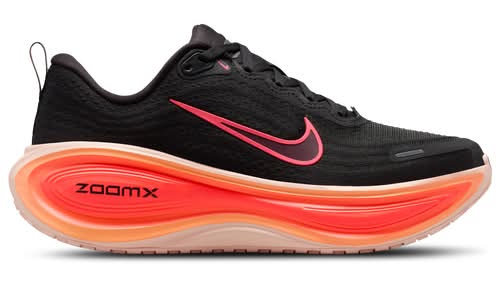 Nike Womens Vomero Plus - Running Shoes Red/Black Size 07.0