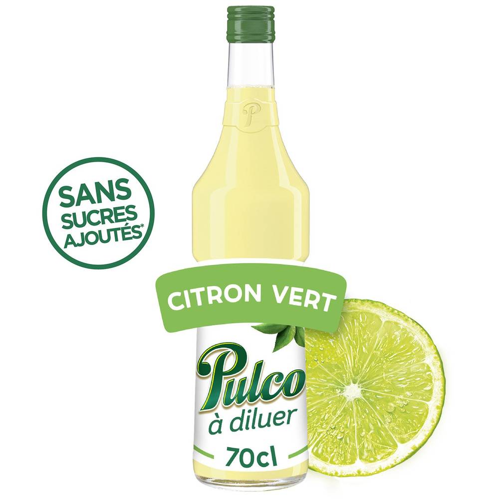 Pulco - Concentré à diluer au citron vert (700 ml)