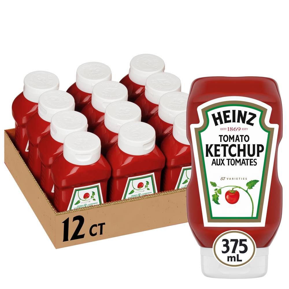 Heinz Tomato Ketchup (12 ct, 375 ml)