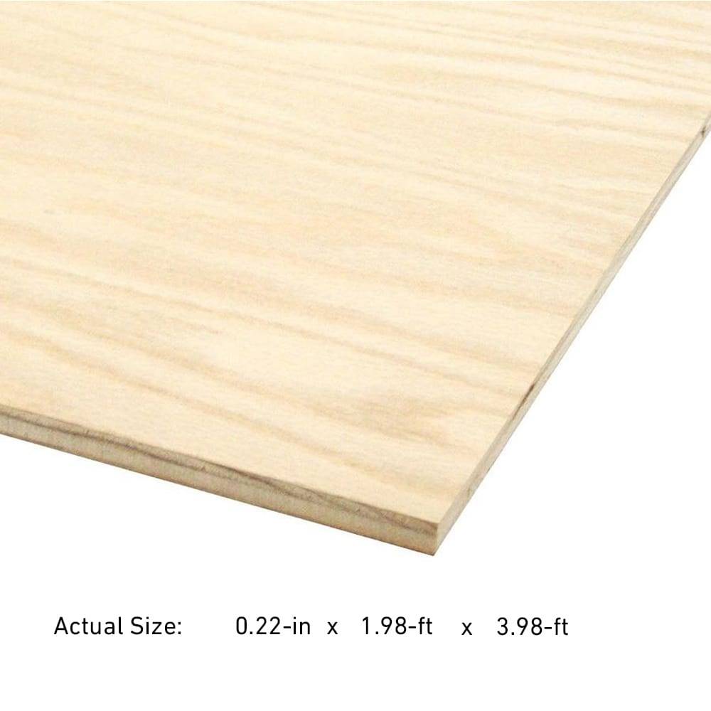 1/4-in x 2-ft x 4-ft Maple Sanded Plywood | 312058